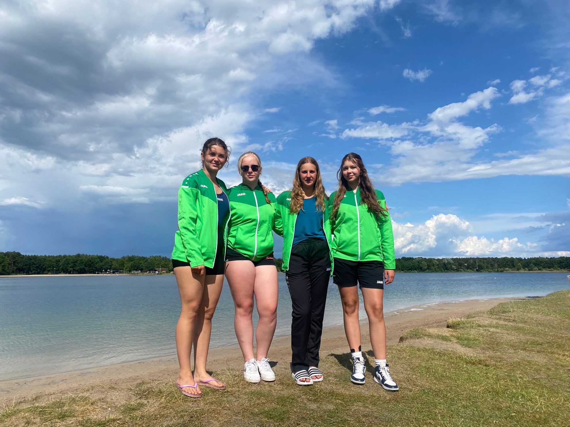 Heidenauer Mädels am Tankumsee