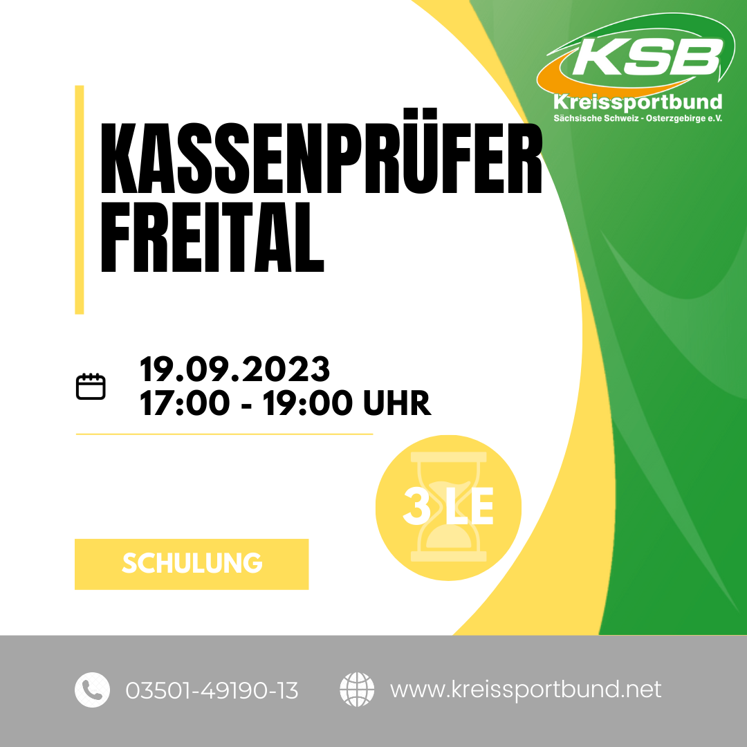Kassenprüfer Freital