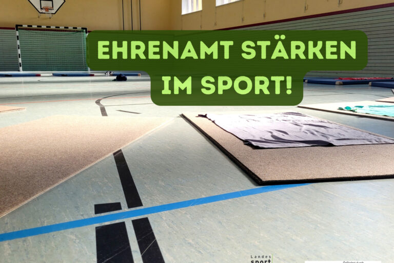 EHRENAMT STÄRKEN!