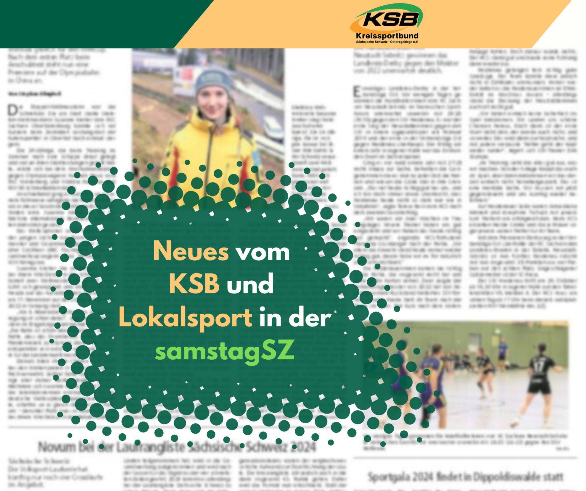 Neues vom KSB und Lokalsport in der samstagSZ