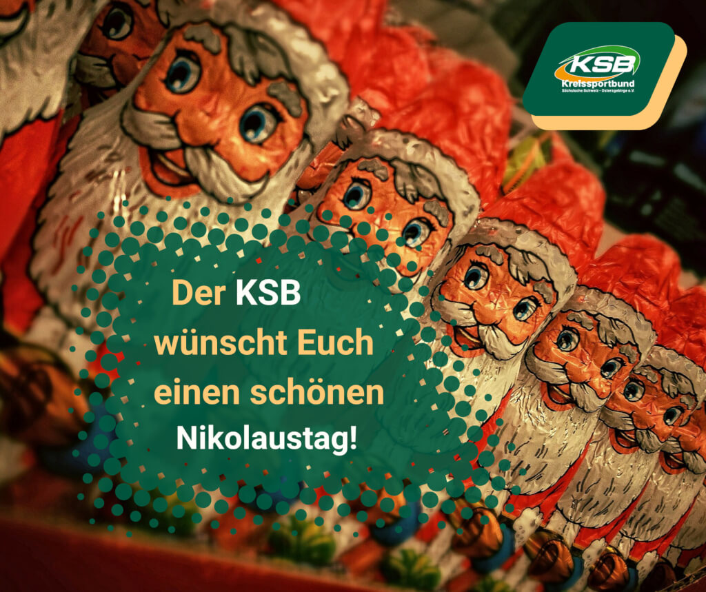 Wir wünschen Euch einen schönen Nikolaustag! Kreissportbund