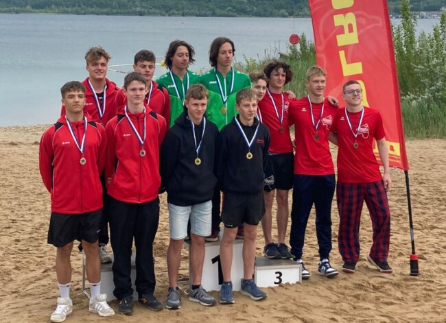 Siegereherung Beach Sprint Staffel