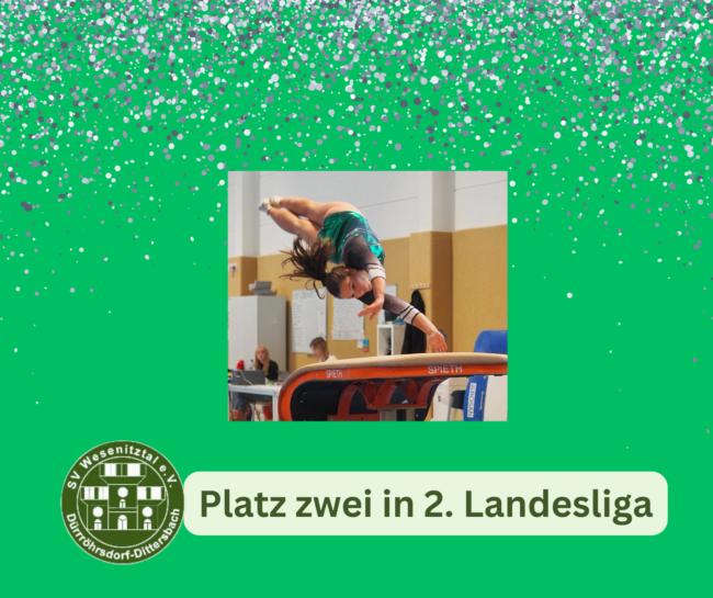 Platz zwei in 2. Landesliga