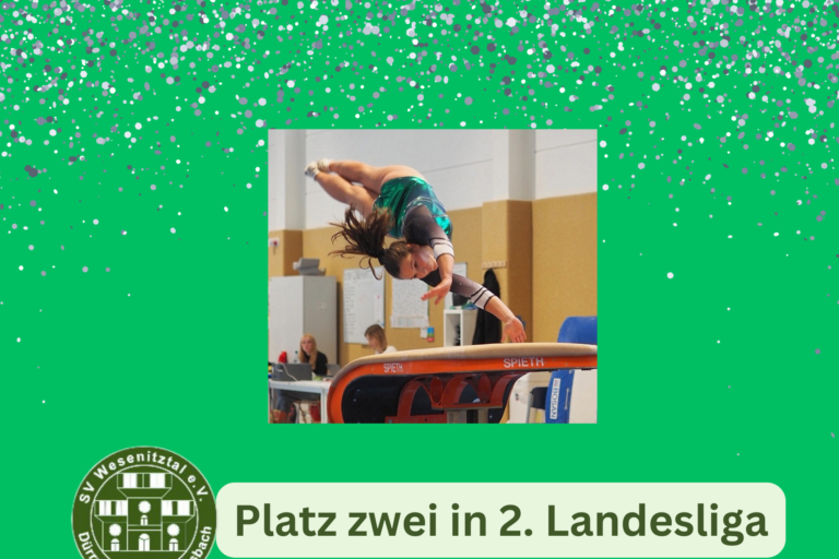 Platz zwei in 2. Landesliga