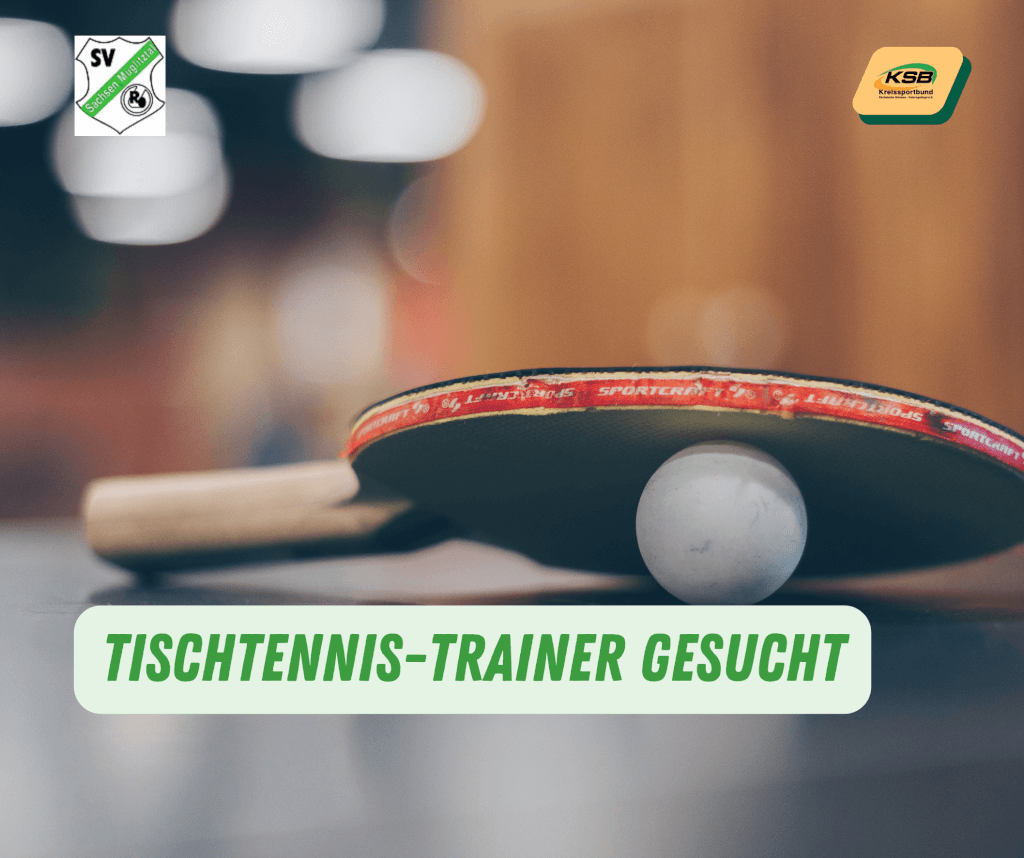 Tischtennis-Trainer gesucht