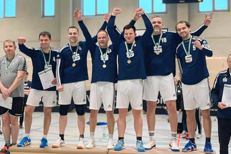 Heidenauer Faustballer verteidigen den Titel_Foto privat1