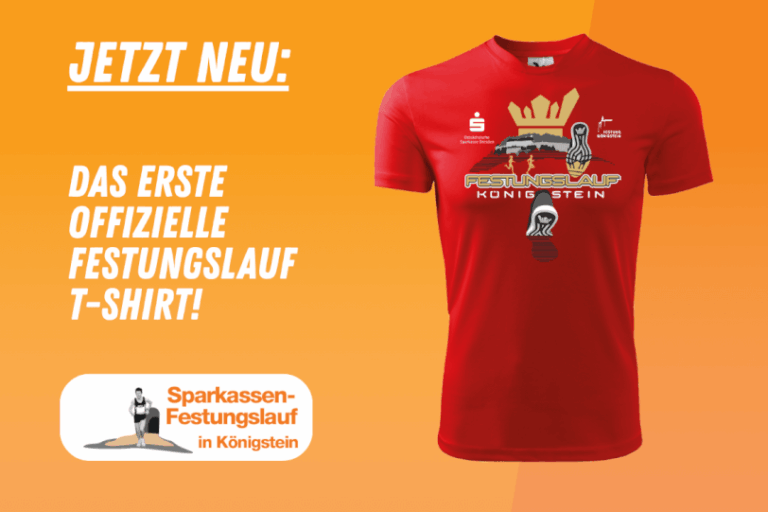 T-Shirt Festungslauf breit